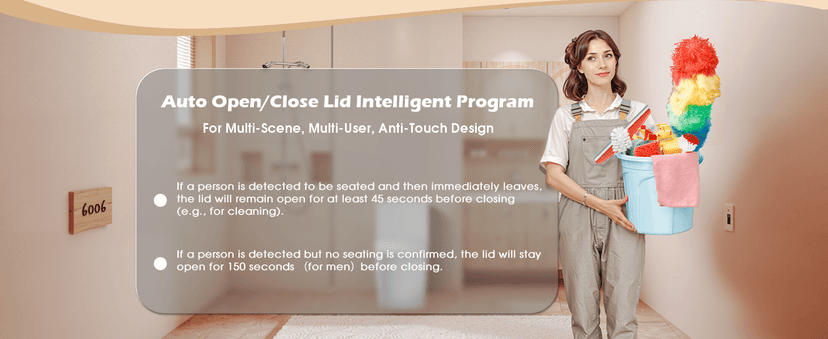 iliD Smart Max Bidet Toilet Seat, Electric Elongated Ecoseat with Four Cleaning Modes, Auto Open/Close, Wider Seat, Ultra Slim, Female Wash and Rear Wash