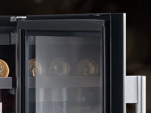 24 Inch Wine Fridge, 54 Bottle Wine Cooler Refrigerator, 40-65°F Wine Refrigerator Glass Door, 3 LED Wine Fridge, Built-in or Freestanding Wine Fridge for Home/Bar/Kitchen (5.65 cu.ft)