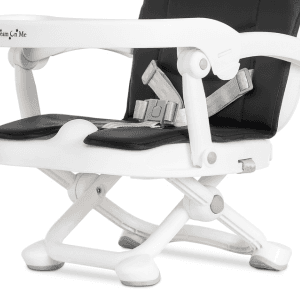 Dream On Me Munch N Go Booster Seat for Dining Table, Lightweight Compact Fold Travel Booster Seat, 3-in-1 Convertible, Four Level Height Adjustment and Easy Tray Removal