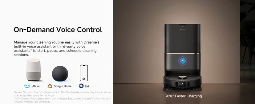 DREAME L50 Ultra Robot Vacuum and Mop Black with Auto-Empty and Mop Self-Cleaning, Precise Obstacle Avoidance, 19,500Pa Suction, HyperStream Detangling DuoBrush