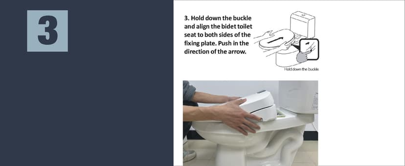 Electric Bidet Toilet Seat Elongated, Heated Toilet Seat, Instant Warm Water, Warm Air Dryer, Rear Feminine and Oscillating Washing, Wireless Remote, Night Light, Slow Close Lid, LED Display