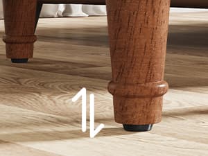 Tribesigns Solid Wood End Table, Fully Assembled Narrow Side Table with Drawers, Pre-Assembled Nightstand Slim Bedside Table for Small Spaces, Living Room, Bedroom, Brown