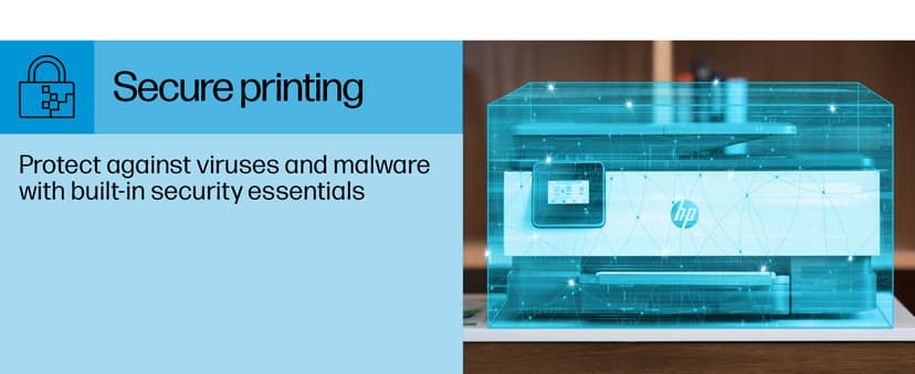 HP OfficeJet 8015e Wireless Color All-in-One Printer, 6 month Instant Ink trial included