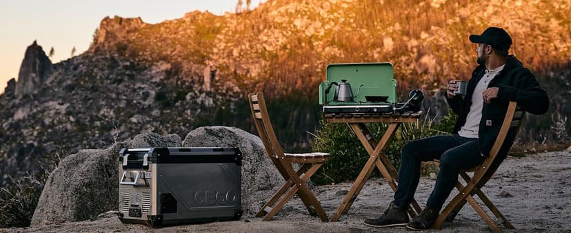 ICECO APL55 Dual Zone Portable Refrigerator Bluetooth Controlled, 55 Liter 12v refrigerator with SECOP Compressor, DC 12/24V, AC 110-240V, for Truck, Car and Home, -4℉~68℉(Silver)