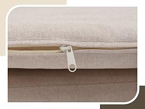 SUNSITT Patio Chairs Set of 4, Woven Wicker Outdoor Dining Chair w/Weather-Resistant Cushions, Modern Bistro Chairs Set of 4 w/Curved Armrest Beige for Garden Balcony Backyard