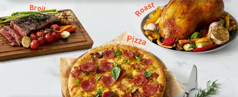 COSORI Smart 12-in-1 Air Fryer Toaster Oven Combo, Airfryer Convection Oven Countertop, Bake, Roast, Reheat, Broiler, Dehydrate, 75 Recipes & 3 Accessories, 26QT, Silver-Stainless Steel