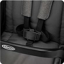 Graco Outpace LX All-Terrain 3-Wheel Baby Stroller, Cohen €” Compatible for Travel System, Easy One-Hand Fold, in-Seat Suspension for Comfortable Ride, Never-Flat Rubber Tires