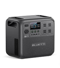 BLUETTI Solar Generator AC180, 1152Wh LiFePO4 Battery Backup w/ 4 1800W (2700W peak) AC Outlets, 0-80% in 45Min, for Camping, Off-grid, Power Outage