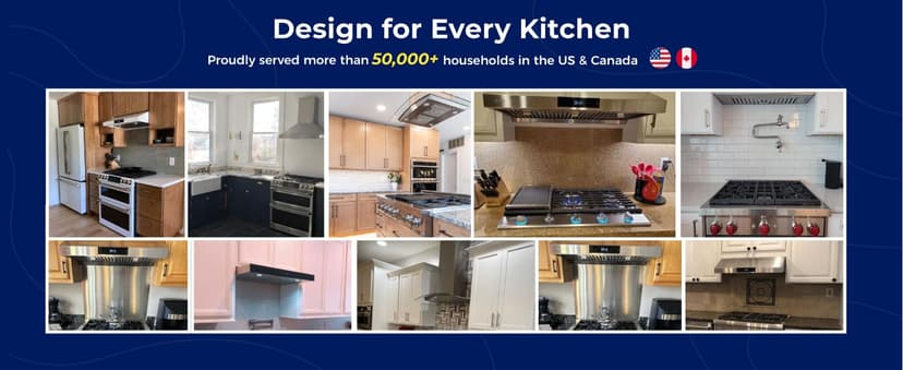 Hauslane Range Hood 30 Inch - Under Cabinet Range Hood 30" Stainless Steel Kitchen Hood, Vent Hood 30 Inches, Stove Vent Hood for Kitchen, Vent Hoods 30 Inch with LED - Chef Series PS18