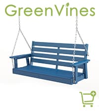 GREENVINES Folding-Adirondack-Chairs-Set-of-2 | HDPE Plastic | Fire Pit Chair | All Weather | Cup Holder | Blue | for Deck Backyard Patio Outdoor Garden
