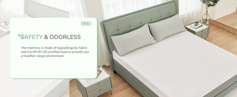 Novilla King Mattress, 12 Inch Foam Mattress in a Box, Gel Memory Foam Mattress for Pressure Relief & Motion Isolation, Bed Mattresses with Medium Soft