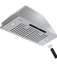 Under Cabinet Range Hood 30 Inch,900 CFM Stainless Steel Kitchen Stove Vent Hood with 4 Speed Exhaust Fan Gesture Sensing/Touch/Remote Control