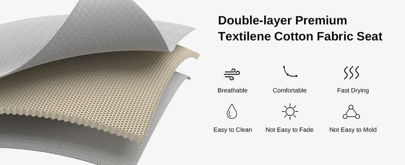 EAST OAK 3-Person Outdoor Patio Swing Chair with Adjustable Canopy, Porch Swing with Comfortable and Breathable Seats, Outdoor Swing Chairs for Garden, Balcony, Backyard, Charcoal Black