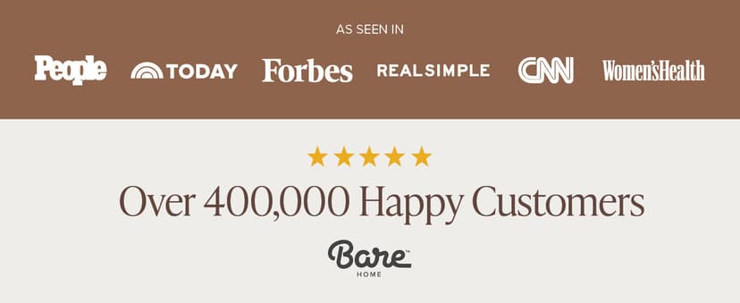 Bare Home 100% Organic Cotton Full XL Sheet Set - Crisp Percale Weave - 260 Thread Count - Lightweight & Breathable - Bedding Sheets & Pillowcases (Full XL, White)