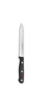 WÜSTHOF Gourmet 4-Piece Steak Knife Set, Black