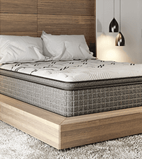 Loosh King Size 12" Extra Firm Mattress Moisture Wicking Fabric, Cool Sleep - Inner Spring System & High-Density Foam Layers for Support & Comfort - CertiPUR-US Certified, Bed in Box