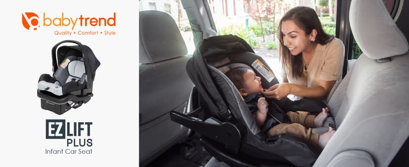 Baby Trend EZ-Lift™ PLUS Infant Car Seat with Cozy Cover, Liberty Grey