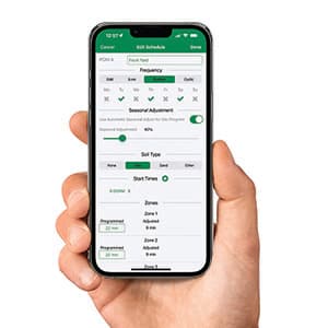Rain Bird ARC6 App-Based Indoor Smart Irrigation WiFi Timer/Controller, 6-Zone/Station, EPA WaterSense Certified, Compatible with Alexa