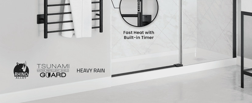 ANZZI Tubs Series Right Drain Quick Fill Walk-In Whirlpool and Air Tub with Powered Fast Drain in White Finish 36 in. x 60 in. | AMZ3660RWD