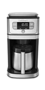 Cuisinart 10 Cup Coffee Maker with Grinder, Automatic Grind & Brew, Black/Silver, DGB-450NAS