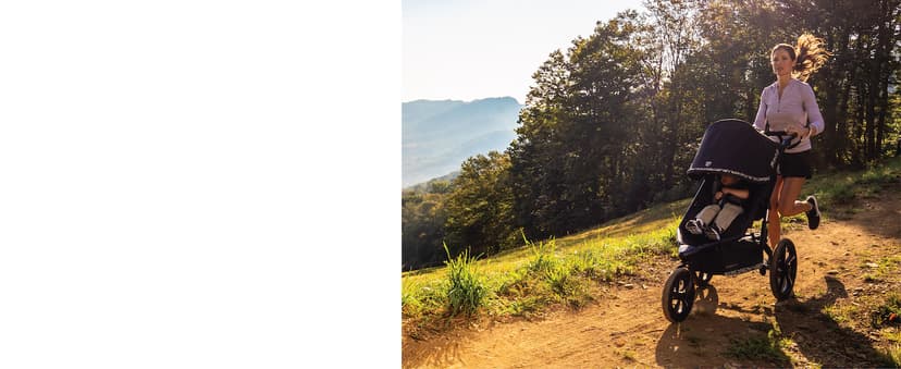 BOB Gear Alterrain Pro Jogging Stroller, Black