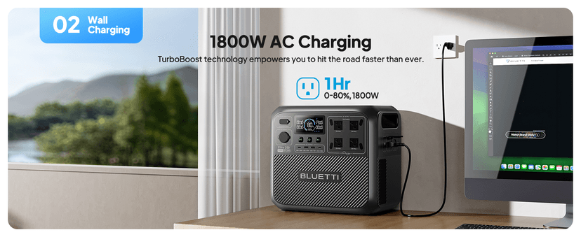 BLUETTI Solar Generator Elite 200 V2, 2073.6Wh LFP Battery Backup w/ 4 2600W AC Outlets (3900W Power Lifting), 17-Year Lifespan, Portable Power Station for Camping, Off-grid