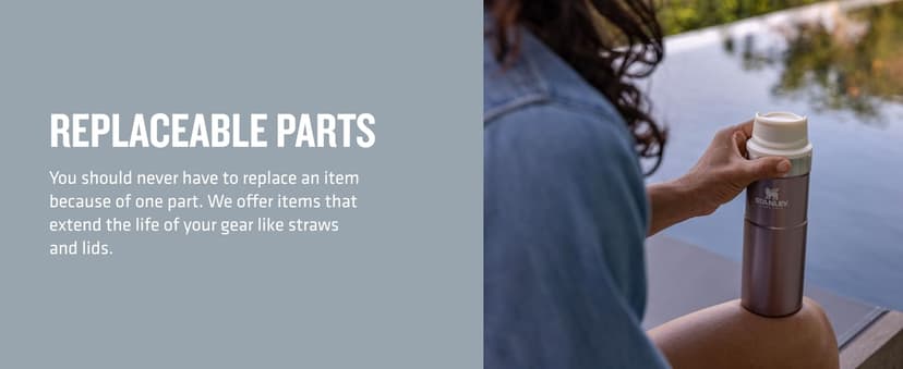 Stanley AeroLight Transit Bottle 20 oz | Locking Drink Through Lid | Leak Resistant Water Bottle or Coffee Travel Mug | Lightweight Insulated Stainless Steel | BPA-Free | Black