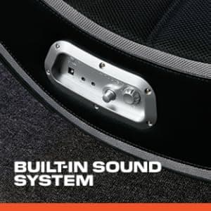 X Rocker V Rocker SE Black Foam Floor Video Gaming Chair for Adult, Teen, and Kid Gamers -2.1 High Tech Audio and Wireless Capacity - Foldable and Ergonomic Back Support (5130301)