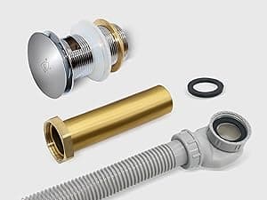 FerdY Bali 59" Acrylic Freestanding Bathtub, Gracefully Shaped Freestanding Soaking Bathtub, Toe-Tap Chrome Drain and Classic Slotted Overflow Included, Glossy White, cUPC Certified