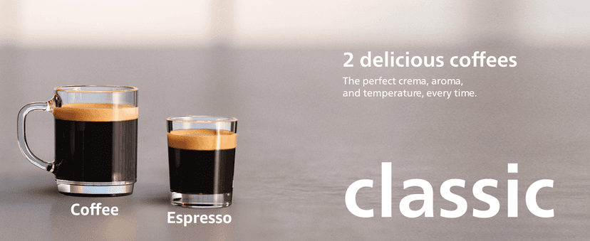 PHILIPS 1200 Series Fully Automatic Espresso Machine, Classic Milk Frother, 2 Coffee Varieties, Intuitive Touch Display, 100% Ceramic Grinder, AquaClean Filter, Aroma Seal, Black (EP1220/04)