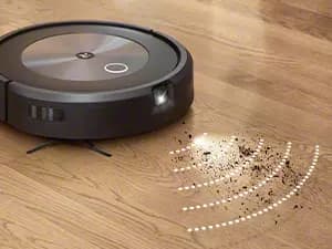 iRobot Roomba Combo j5+ Self-Emptying Robot Vacuum & Mop – Identifies and Avoids Obstacles Like Pet Waste & Cords, Empties Itself for 60 Days, Clean by Room with Smart Mapping, Works with Alexa