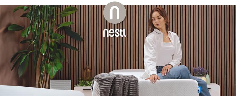 Nestl Green Tea Twin Mattress 8 Inch - Cooling Graphite Memory Foam Twin Mattress for Kids, Fiberglass Free Pressure Relief Supportive Bed in A Box, CertiPur-US Certified