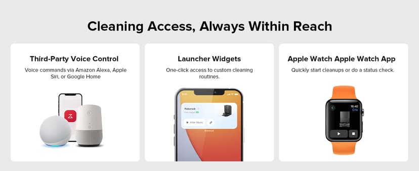 roborock Qrevo S Robot Vacuum and Mop, Self-Drying, Auto Mop Washing, 7000Pa Suction, Self-Emptying & Refilling, 10mm Auto Lifting, 200RPM Spinning Mops, Smart Obstacle Avoidance, Black