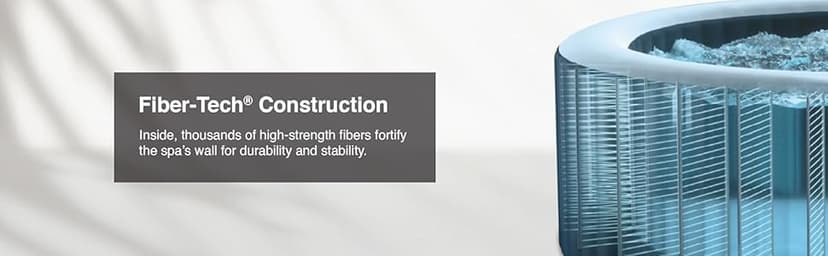 INTEX 28427EH PureSpa Bubble Massage Spa Set Outdoor Inflatable Portable Hot Tub, Includes Energy Efficient Spa Cover, Saltwater System Ready, 6 Person, 85in x 28in