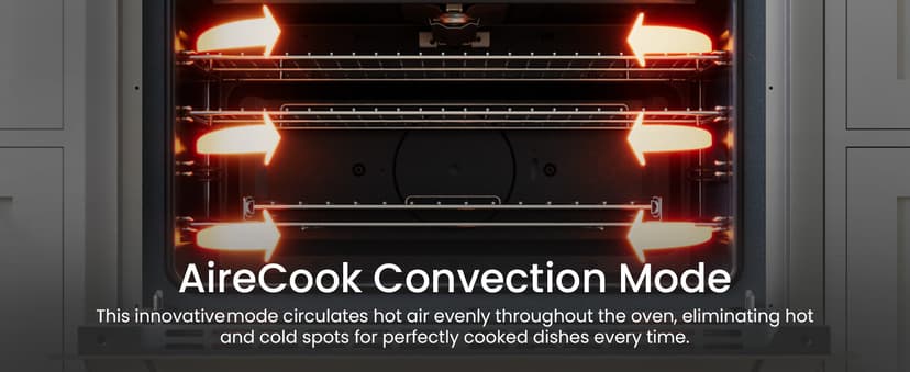 RRG361TS 36" Gas Range, 5 Sealed Burners, 4.3 cu. Ft. Capacity, Freestanding Slide-in Convection Oven, Easy Reach Racks, Clock and Timer, Stainless Steel