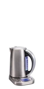 Hamilton Beach 1.7 Liter Temperature Control Electric Kettle, Water Boiler & Heater, Fast Boiling 1500 Watts, BPA Free, Cordless, Auto-Shutoff and Boil-Dry Protection, Stainless Steel (41020R)