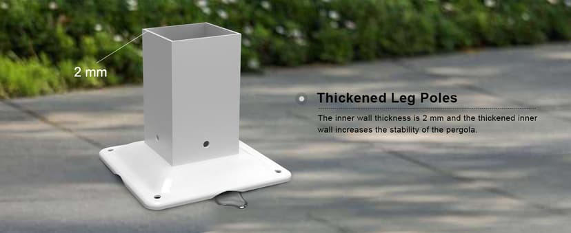 MASTERCANOPY 12’ X 16’ Louvered Pergola Outdoor Aluminum Patio Pergola with Adjustable Roof for Deck Backyard Garden (Black)