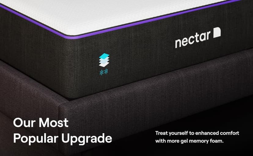 Nectar Premier California King Mattress 13" - Medium Firm Gel Memory Foam Mattress - 5 Layers of Comfort - Dual Action Cooling Tech - 365-Night Trial - Forever Warranty