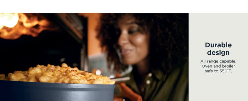 Ninja Ceramic Pro 10-Piece Cookware Set, Non-Stick Pots & Pans Set with Glass Lids, PTFE Free, Ceramic Coated, Stove to Oven Safe, All Stovetops & Induction Compatible, Midnight Blue, CW39010MM