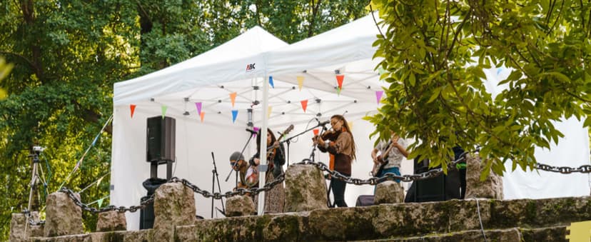 ABCCANOPY Easy Pop Up Canopy Tent with Sidewalls 10x10 Commercial -Series, White