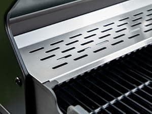 Captiva Designs 6-Burner Propane Gas BBQ Grill with Side Burner & Porcelain-Enameled Cast Iron Grate for Outdoor Kitchen & Backyard Barbecue, 65,800 BTU Output,665 SQ.IN. Cooking Area,Stainless Steel