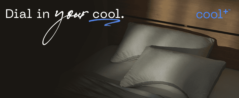 Coop Home Goods Cool+ Crescent Adjustable Pillow, Queen Size Plus Shaped Memory Foam Pillows with Cooling Gel, Neck Support, Back or Side Sleeper Pillow, CertiPUR US/GREENGUARD Gold