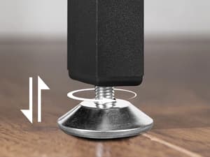 End Tables Living Room Set of 2, 16" D x 16" W x 24" H, Indoor End Tables Living Room with Storage Shelf, Square End Table Set of 2, X-Shaped Night Stands for Bedroom, Farmhouse Wood Side Tables