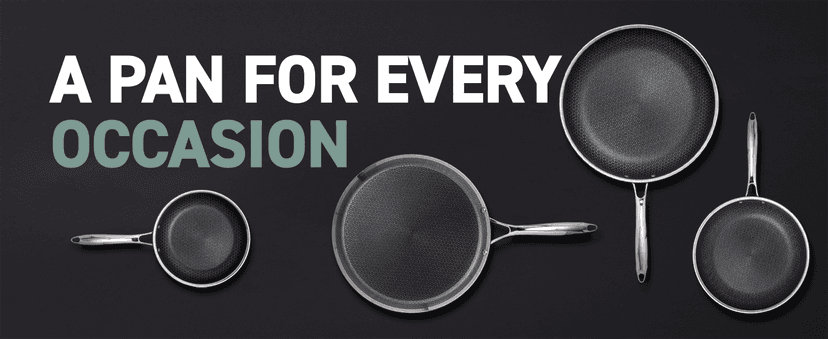 HexClad Hybrid Nonstick 10-Inch Frying Pan, Stay-Cool Handle, Dishwasher-Friendly, Oven-Safe Up to 900°F, Induction Ready, Compatible with All Cooktops