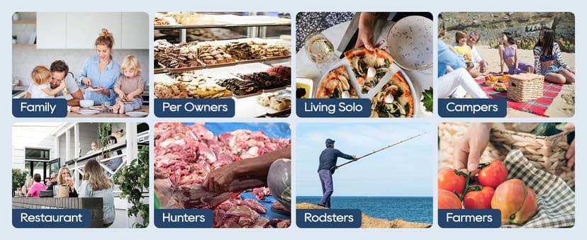 Liquid Vacuum Sealer Machine, 90Kpa Vacuum Sealer Machine Preservation Dry/Moist/Liquid Modes, LED Indicator Light, Handle Locked Design, Built-in Cutter and Bag Storage, Removable Drip Tray