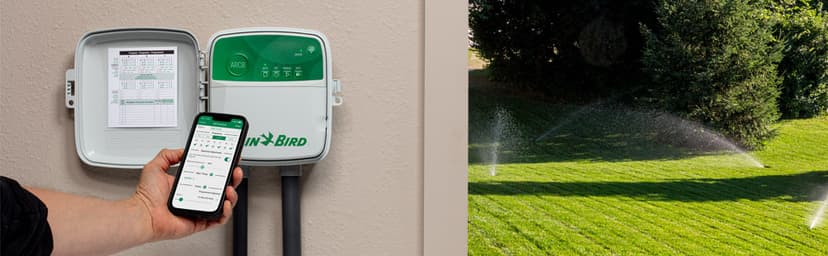 Rain Bird ARC6 App-Based Indoor Smart Irrigation WiFi Timer/Controller, 6-Zone/Station, EPA WaterSense Certified, Compatible with Alexa