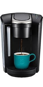 Keurig K-Slim Single Serve K-Cup Pod Coffee Maker, Multistream Technology, 3 Brew Sizes, Slim and Sleek Design, 46oz Removable Reservoir, White