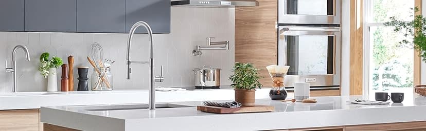 American Standard 612AA001.020 Compact Cadet 3, One-Piece Toilet with Slow-Close Seat and Wax Ring, Elongated Front, Left-Hand Flush, White, 1.28 gpf