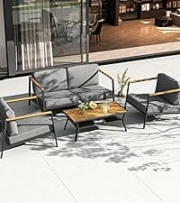 Hanging Egg Chair with Stand - Egg Swing Chair Outdoor Indoor Patio Wicker Chair Swing Hammock Egg Chairs 400lbs Capacity for Outside Patio, Bedroom, Garden and Balcony