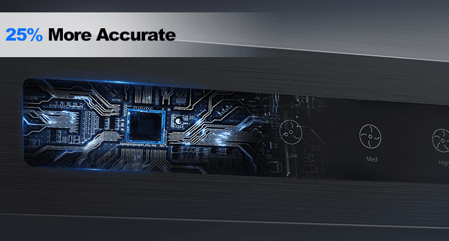 Wall Mount Range Hood 36 inch,Kitchen Vent Hoods 980 CFM Ducted/Ductless Range Hood,with Gesture Sensing & Touch Control Switch Panel, 3 Speed Exhaust Fan Permanent Filter